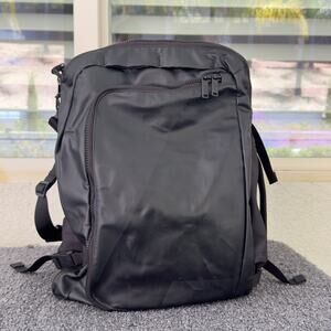 Away Jet Black Travel Backpack